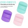 6 Pack Magnetic Slider Replacement, Compatible with Yeti 10 oz 14oz 16 oz 20 oz 26 oz 30 oz Magnetic Lids (Purple White Red Orange Teal Pink) view 3