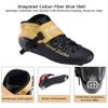 SLJJLHX Inline Speed Skates Adult for Mens Womens, Professional Fitness Racing Skates Adult Male, High Performance Roller Skating, Black view 3