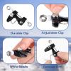 VercanMonth 6 Pcs Outrigger Release Clips Downrigger Release Clips with Adjustable Tension Planer Board Clips Downrigger Fishing Kite for Trolling Offshore Fishing Accessories (White) view 4