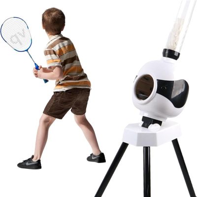 RESKIU Badminton Serving Machine, Automatic Training Serving Machine, Youth Portable Badminton Serving Machine, Children's Outdoor Sports