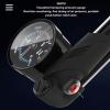 Portable Bicycle Pump, 300 PSI High Pressure Bike Pump with Pressure Gauge for Road Mountain Bikes view 2