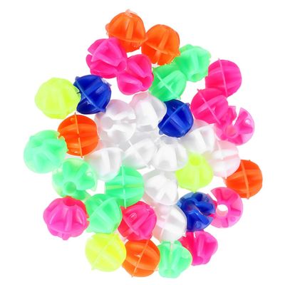 Yardwe 180pcs Bike Spokes Beads Round Wire Beads for Boys and Girls Bicycle Wheel Decoration Easy Clip Design Fun Bike Accessories