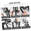 Yardwe 2pcs Quick Release Skewer Axle for Indoor Bike Trainer Steel Replacement for Rear Wheel Tire Easy Install Mountain Bike Accessory view 4