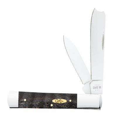 Case Cutlery CA14006: Razor Black Curly Oak