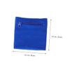 SUPVOX 8pcs Elastic Wrist Wraps Wristlet Strap Zipper Pocket Sweat Bands for Wrist Compression Running view 4
