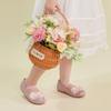 Otter MOMO Toddler/Little Girls Mary Jane Ballerina Flats Pink Shoes Slip-on School Party Dress Shoes Size 6 view 3