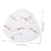 Ciieeo Desktop Serving Tray for Snacks Fruits and Desserts Elegant Teaware Storage Plate for Home Organization and Entertaining Easy to Clean Versatile Design view 2