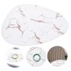 Ciieeo Desktop Serving Tray for Snacks Fruits and Desserts Elegant Teaware Storage Plate for Home Organization and Entertaining Easy to Clean Versatile Design view 3