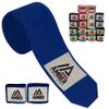 Amber Fight Gear Semi Elastic Professional 180-Inch Hand Wraps with Hook and Loop Closure for Boxing Kickboxing Muay Thai MMA for Men and Women, Blue, Sold as a Pair view 1