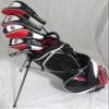 2024 Mens Complete Golf Set Custom Made Clubs for Tall Men 6'0"- 6'6" Tall Right Handed Driver, 2 Fairway Woods, Hybrid, Irons, Sand Wedge, Putter Stiff Flex 12 Clubs & Stand Bag view 1