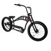 Tracer Fat Tire Beach Cruiser Bike, 26 Inch Stretch Chopper Bicycle for Adult,7-Speed Men Cruiser Bike with Oversized Hi-Ten Stretch Steel Frame,Front Wheel 26 * 3.0,Rear Wheel 26 * 4.0MBK1 view 1