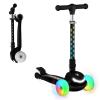 Rahmory 3-Wheel Light-Up Kids Scooter,20 Different Light Patterns,Three Adjustable Heights,Lean to Steer, Folding Scooter for Ages 3-8 view 1