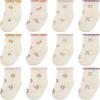 Aroveea Non Slip Grip Ankle Baby Socks 12 Pack for Toddler Boys and Girls Kids,Infant Cute Cotton Baby Socks view 1