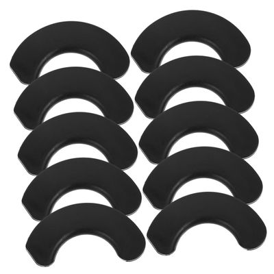 Happyyami 10pcs Dumbbell Grip Pads Durable Cushion Pads for Weightlifting Anti-Vibration Compatible with Various Fitness Equipment for Women Workouts