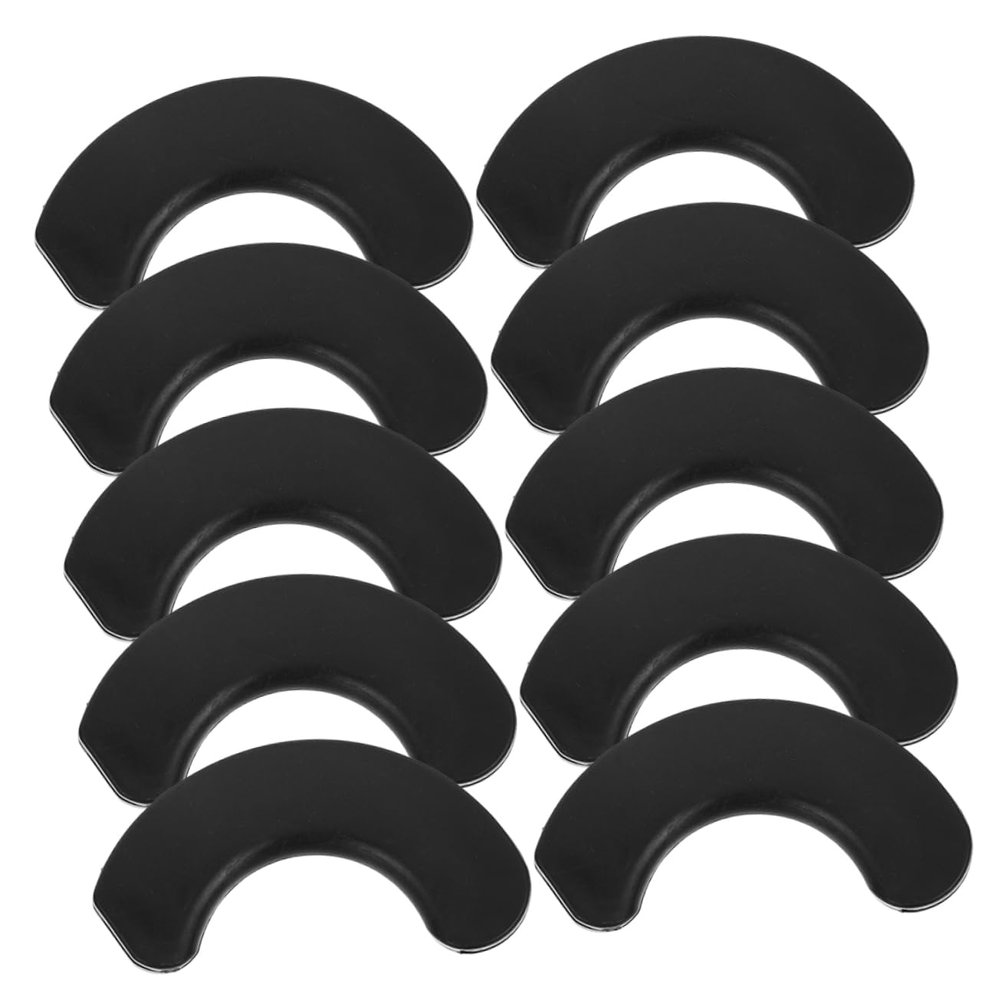 Happyyami 10pcs Dumbbell Grip Pads Durable Cushion Pads for Weightlifting Anti-Vibration Compatible with Various Fitness Equipment for Women Workouts
