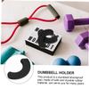 Happyyami 10pcs Dumbbell Grip Pads Durable Cushion Pads for Weightlifting Anti-Vibration Compatible with Various Fitness Equipment for Women Workouts view 4