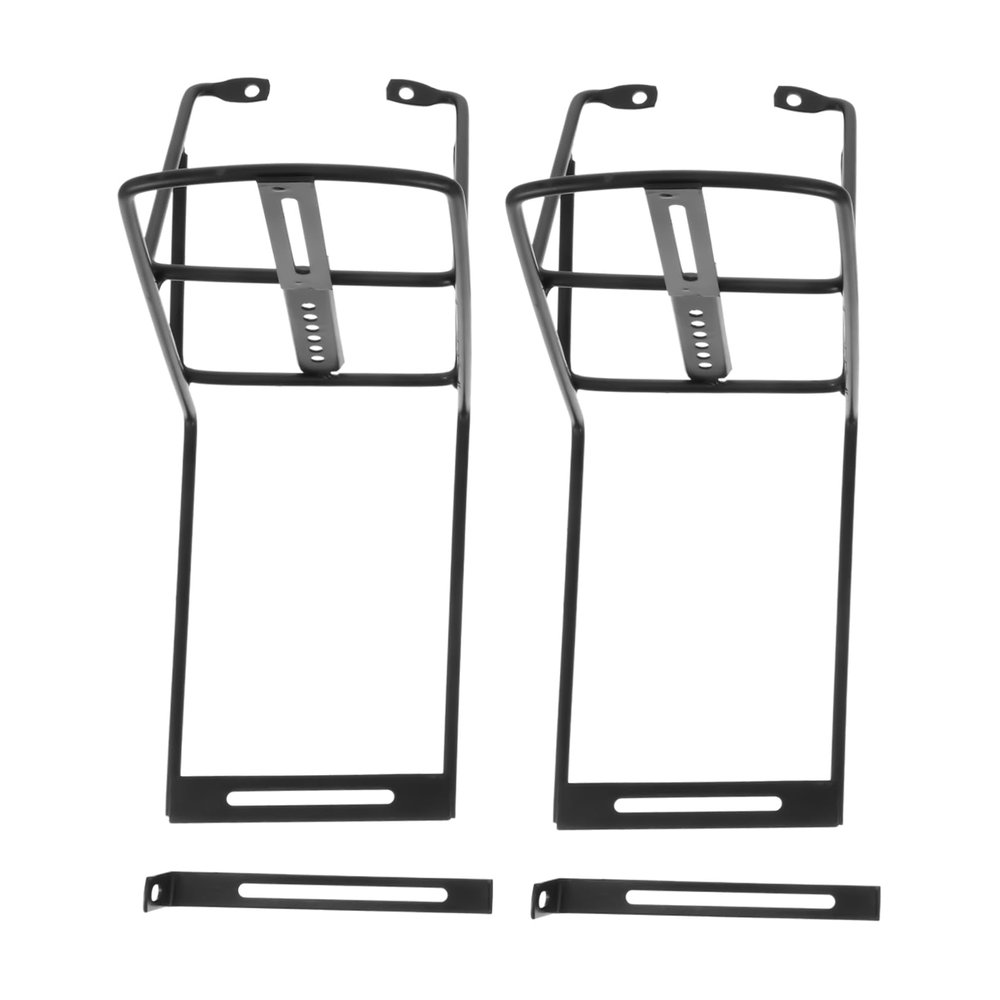 Yardwe Bike Cargo Racks Bike Front Bag Block Universal Design Front Carrier Bracket for