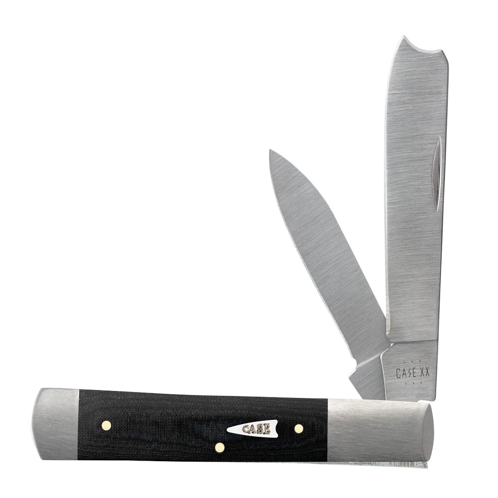 Case Cutlery CA27823: Black Micarta Vault (XXXX Ss)