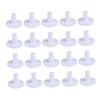 Yardwe 20pcs Durable Golf Tees Holders for Practice Driving Range Use Lightweight and Compact Design Bright White Color for All Skill Levels view 1