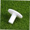 Yardwe 20pcs Durable Golf Tees Holders for Practice Driving Range Use Lightweight and Compact Design Bright White Color for All Skill Levels view 3
