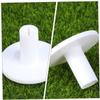 Yardwe 20pcs Durable Golf Tees Holders for Practice Driving Range Use Lightweight and Compact Design Bright White Color for All Skill Levels view 4