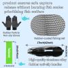 Tacklurenet Folding Kayak Fishing Net with Telescopic Fishing Net Three Adjustable Sizes 50in-38in-30in for Small Fishing Net Fishing Landing Net for Rubber Granule Nonslip Gloves Storage Bag view 3