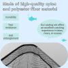Tacklurenet Folding Kayak Fishing Net with Telescopic Fishing Net Three Adjustable Sizes 50in-38in-30in for Small Fishing Net Fishing Landing Net for Rubber Granule Nonslip Gloves Storage Bag view 4