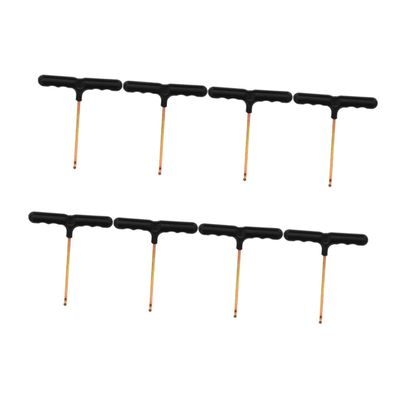 Yardwe 8pcs Trampoline Spring T-Hook Tool for Easy Installation and Construction Comfortable Grip Essential Trampoline Accessory for Efficient Assembly