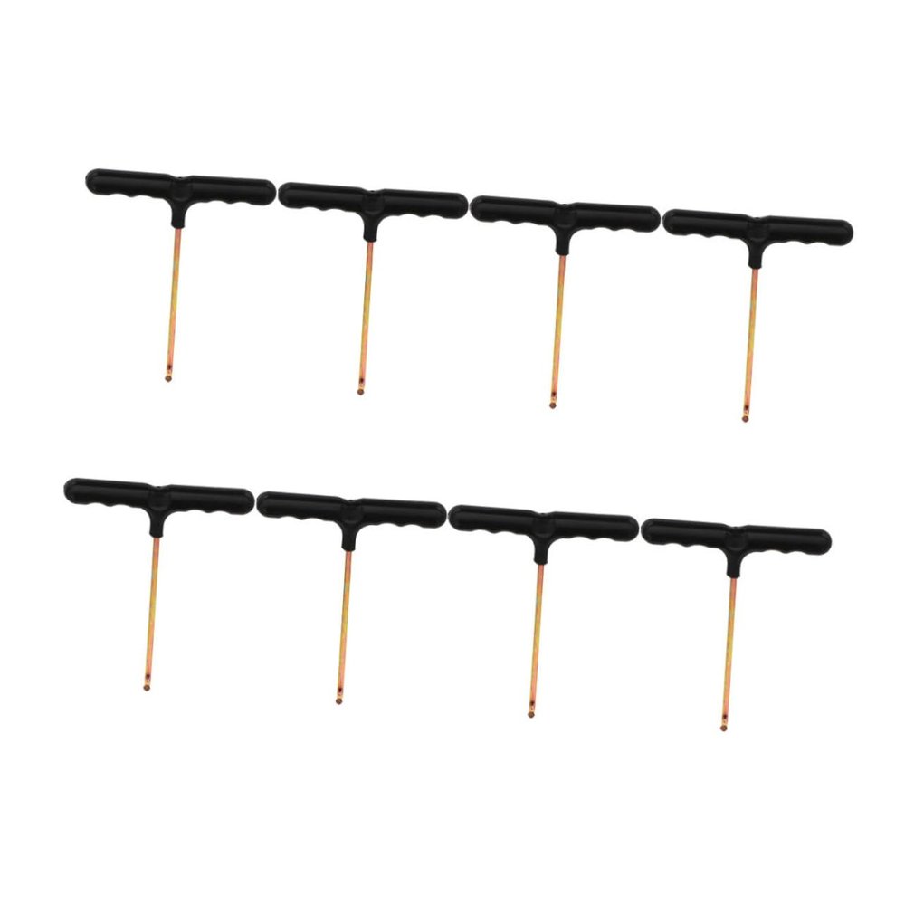 Yardwe 8pcs Trampoline Spring T-Hook Tool for Easy Installation and Construction Comfortable Grip Essential Trampoline Accessory for Efficient Assembly