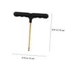 Yardwe 8pcs Trampoline Spring T-Hook Tool for Easy Installation and Construction Comfortable Grip Essential Trampoline Accessory for Efficient Assembly view 2