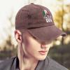 Hiking Hats for Men Mexican Truck Drive Hat for Men Caps Light Weight Its in My DNAS Sun Visor Hat Wine Red view 4