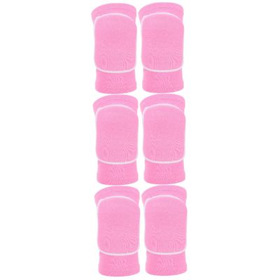 Kisangel 3pairs Knee Pad Boys and Girls Roller Skate Knee Brace for Yoga Breathable Sponge