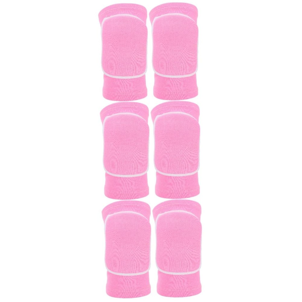 Kisangel 3pairs Knee Pad Boys and Girls Roller Skate Knee Brace for Yoga Breathable Sponge