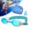KELINFONG Swimming Goggles for Kids Anti Fog Spray Anti Uv Wide View No Leaking for Swim Goggles Adult Pool Toys view 2