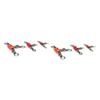 Sosoport 2sets 3-Way Swivel for Fishing Size 12x14 Hardened Metal Smooth Turn Essential Tackle Part 50pcs*2 view 1
