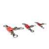 Sosoport 2sets 3-Way Swivel for Fishing Size 12x14 Hardened Metal Smooth Turn Essential Tackle Part 50pcs*2 view 2