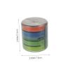 Yardwe Fishing Line Organizer for Fly Fishing Winding Board Hand Reel Storage Random Color view 2