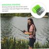 Yardwe Fishing Line Organizer for Fly Fishing Winding Board Hand Reel Storage Random Color view 4