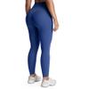Aoxjox High Waisted Workout Leggings for Women Tummy Control Buttery Soft Yoga Metamorph Deep V Pants 26" (Bellwether Blue, 3X-Large) view 1
