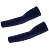 Atneato UV Protection Cooling Arm Sleeves - Arm Warmers Sun Protective Tattoo Sleeves for Men Women (Dark Blue) view 1