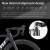 KOOTU Full Carbon Road Bike, T800 Carbon Fiber Frame Lightweight Racing Bicycle with 105 R7000 22 Speed Groupset and Wire-Pull Disc Brake for Adult (Red, 54cm(5'11"-6'2")) view 2