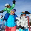SATINIOR 2 Pairs Kids Waterproof Winter Snow Gloves Ski Gloves for Boy Girl Outdoor Warm Thickening Snowboard(Black,3-6 Years) view 2