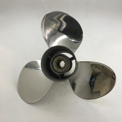 BARDOVEN Propeller 35-65HP 11-3/4X13 Stainless Steel 13 Tooth SS Prop for Suzuki Outboard