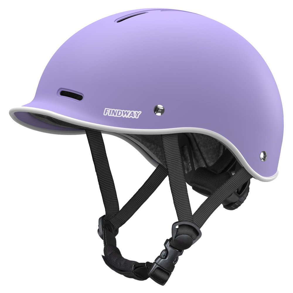 Findway Pro Bike Helmet for Adults,Adjustable Cycling Helmet for Men & Women [Safety Certified] Bicycle Helmet for Commuting, Road Biking, Skating with Adjustable Dial