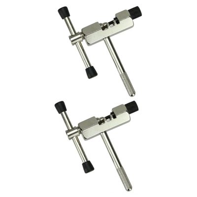 Sosoport 2pcs Universal Bike Chain Tool Chain Breaker Spliter Easy to Use Remover for All Bikes