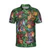 Generic Dragons Polo Golf Shirts for Men Women - Dungeon Lover Mens Polo Shirts Short Sleeve Mens Polo Shirts Dry Fit Serie 52 Size 2XL view 1