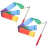 KICHOUSE Vivid Gymnastics Ribbons Dance Streamers for Supplies Artistic Dance Ribbons view 1