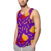 3D French Fries Slim Fit Mens Tank Tops Full Print Sleeveless Tees Gym Vest XL view 1