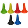 KICHOUSE 6pcs Soccer Cones for Training Durable Plastic Football Practice Equipment Agility Markers for Basketball Football and Sports Drills for Coordination and Skill Development view 1