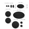 aZengear Down Jacket Repair Kit with 11 Self-Adhesive Patches - Waterproof Patches for Puffer Coats, Tents and Outdoor Gear (Black, Orange, Blue) view 2